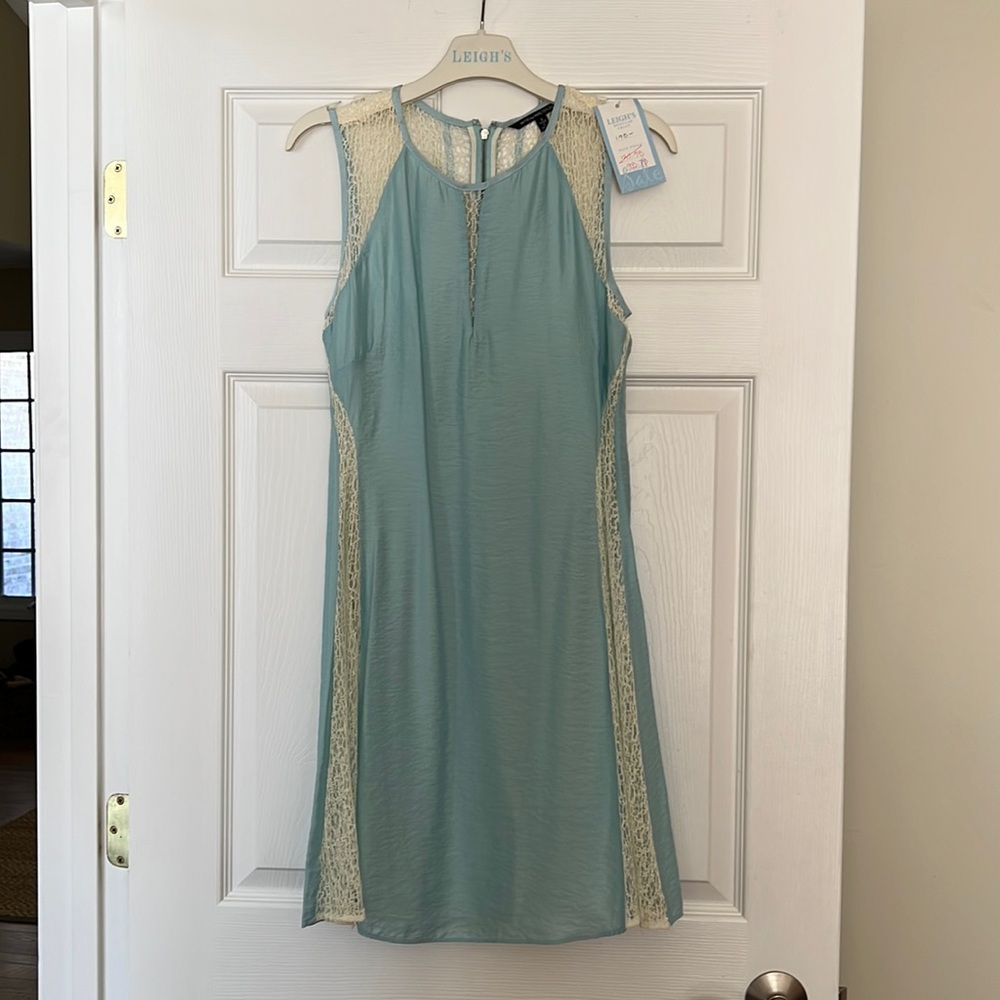 Never worn teal/light blue Walter Baker sumner dress